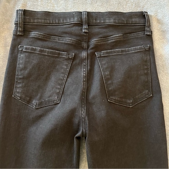 Abercrombie & Fitch Women's The Super Skinny Mid Rise Black Jeans - Picture 8 of 10